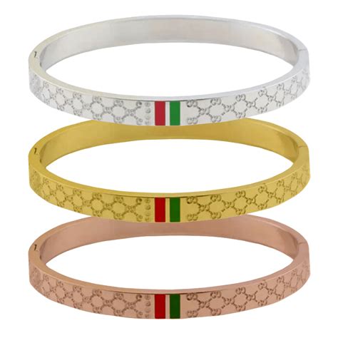 gucci gold bangle red and green stripe|Gucci gold bangle bamboo bracelet.